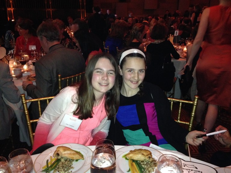 Abby and Ruth at MJF MVP Dinner